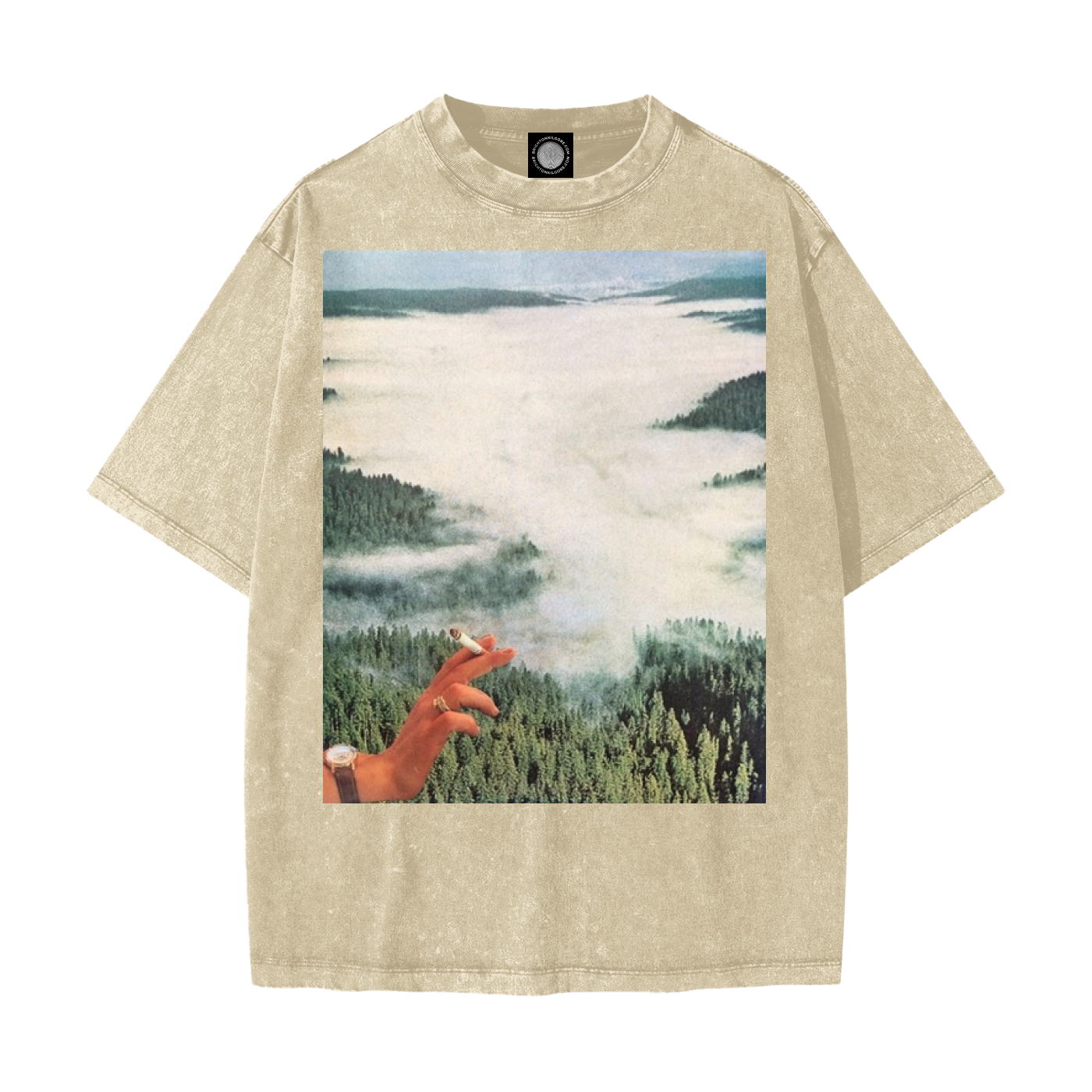 'valley' //  Heavyweight Snow Washed T-Shirt