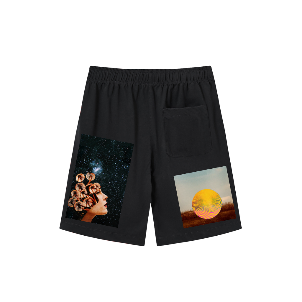 'MOMENTS' // Lightweight Drawstring Shorts