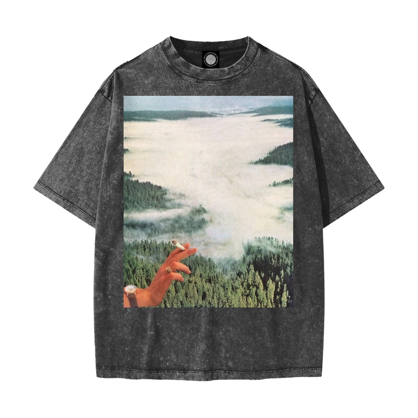 'valley' //  Heavyweight Snow Washed T-Shirt