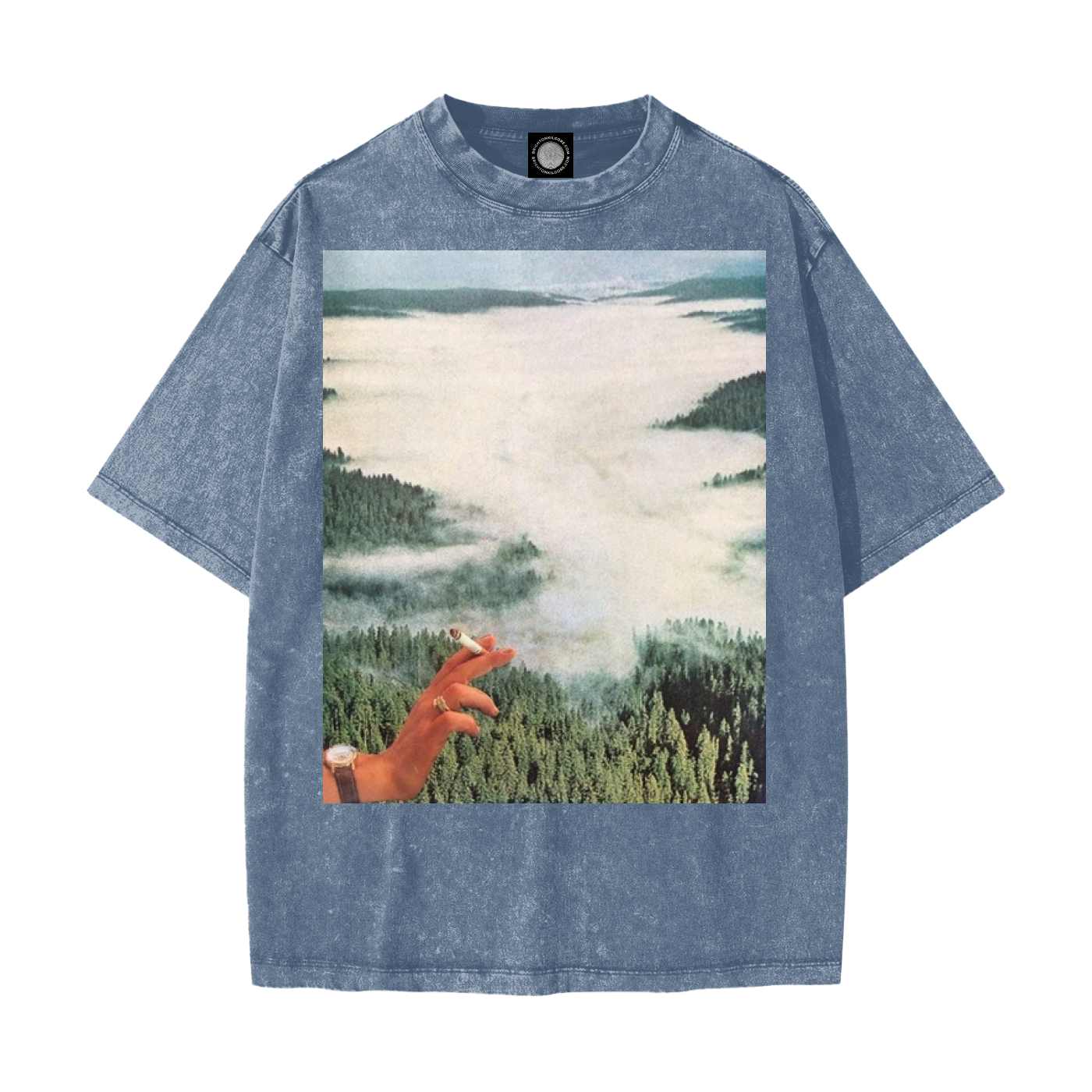 'valley' //  Heavyweight Snow Washed T-Shirt